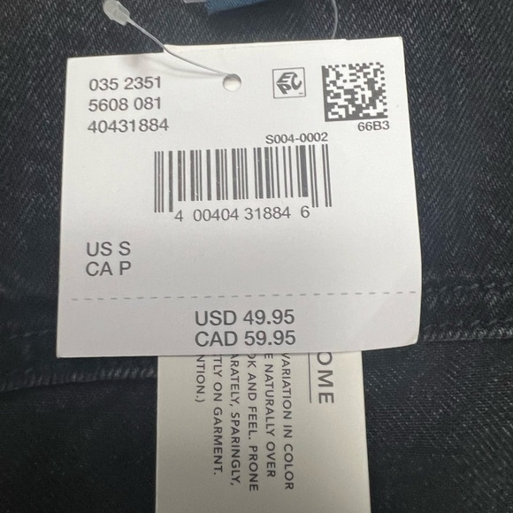 NWT American Eagle Denim Vest, Small - Picture 2 of 2